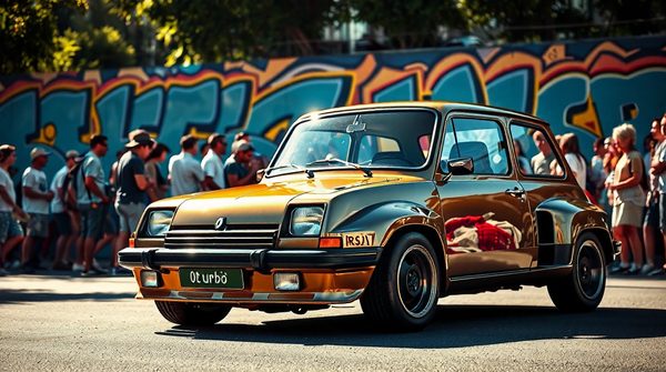 Rassemblement et passion : l'héritage de la renault 5 gt turbo